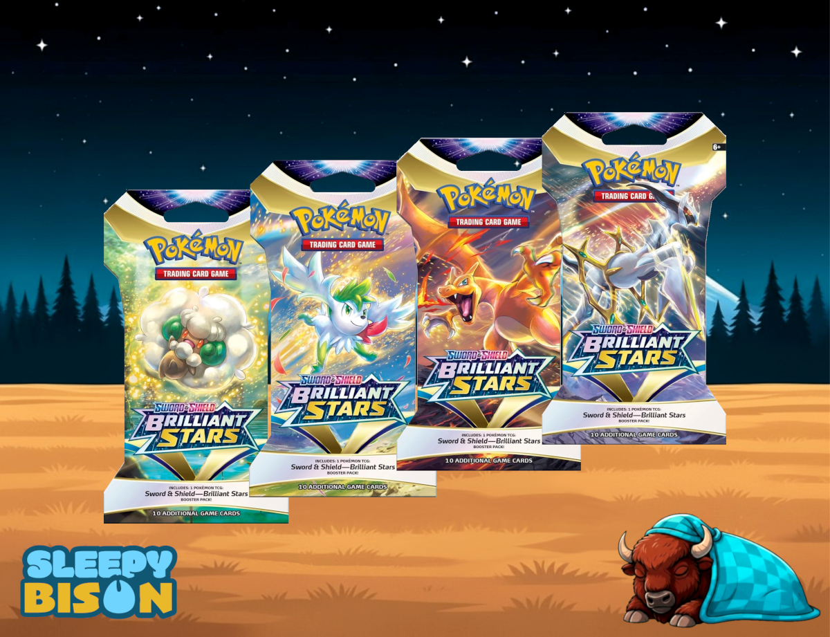 Pokemon TCG: Sword and Shield Brilliant Stars Sleeved Booster Pack