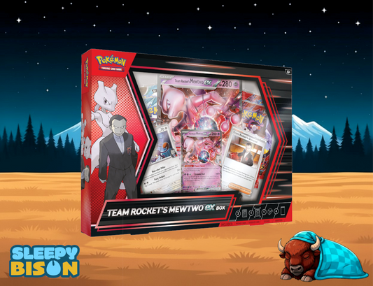 Pokemon TCG: Scarlet and Violet Destined Rivals Team Rocket's Mewtwo ex Box